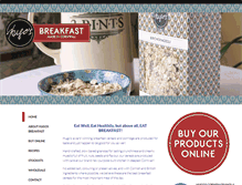 Tablet Screenshot of hugosbreakfast.com